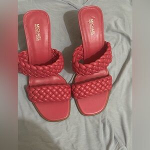 Michael Kors Cherry Braided Sandals